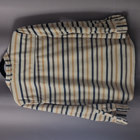 Super Soft Fleece Striped Button Up - Picture 6 of 6